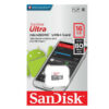 SanDisk (SDSQUNS_016G_GN3MN) Ultra MicroSDHC 80MBs 16GB Class10