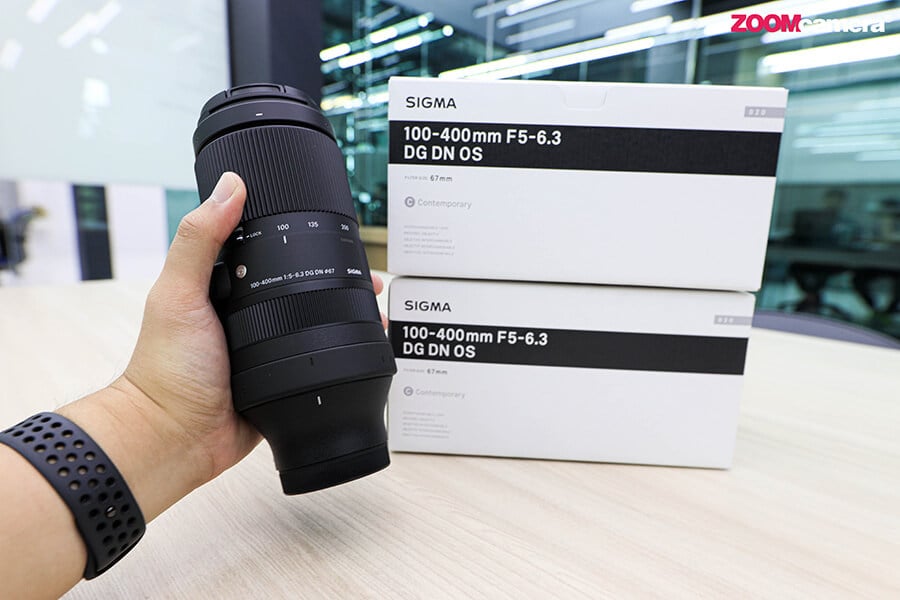 รีวิว SIGMA 100-400mm F5-6.3 DG DN OS for Sony mount / L-mount เลนส์ซูมเทเลโฟโต้ ตัวจบราคาย่อมเยาว์ ถูกใจสาย Landscape และ Wildlife 2 Sigma-100-400mm-for-Sony-and-L-mount_front-view