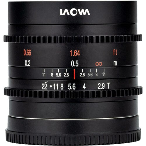 Venus Optics Laowa 9mm T2.9 Zero-D Cine Lens