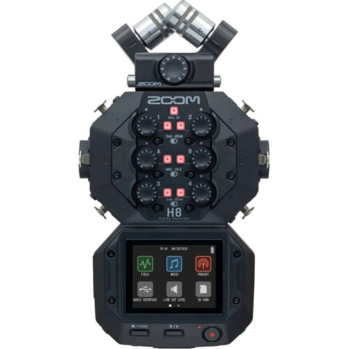 Zoom H8 8-Input / 12-Track Portable Handy Recorder