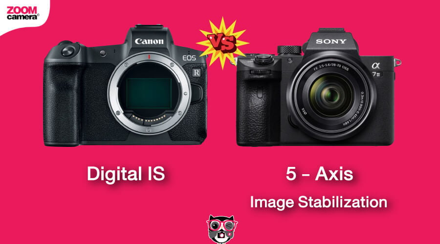 เปรียบเทียบ Canon EOS R vs Sony A7 III ระบบกันสั่น