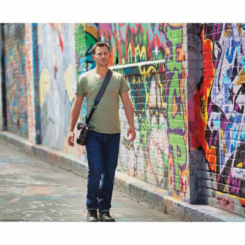 JOBY UltraFit Sling Strap For Men Charcoal (ประกันศูนย์) 5 JOBY UltraFit Sling Strap For Men