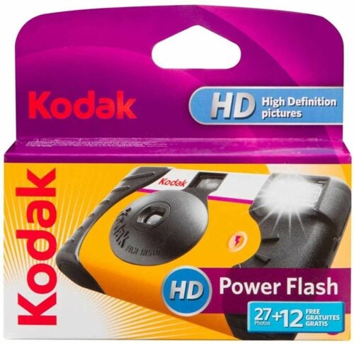 Kodak Sigle Use ISO800 Power Flash Camera 24+12 EXP