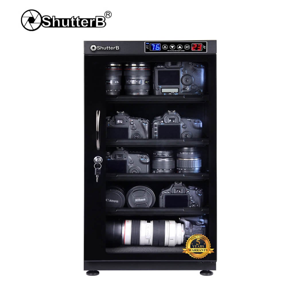 Shutter B ตู้กันชื้น รุ่น SB-100EM Numerical Control Touch Screen Dry Cabinet (ประกันศูนย์ 5 ปี) 3 Shutter B SB-100EM Numerical Control Touch Screen Dry Cabinet