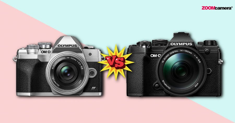 เปรียบเทียบ Olympus OM-D E-M10 IV vs Olympus OM-D E-M5 III