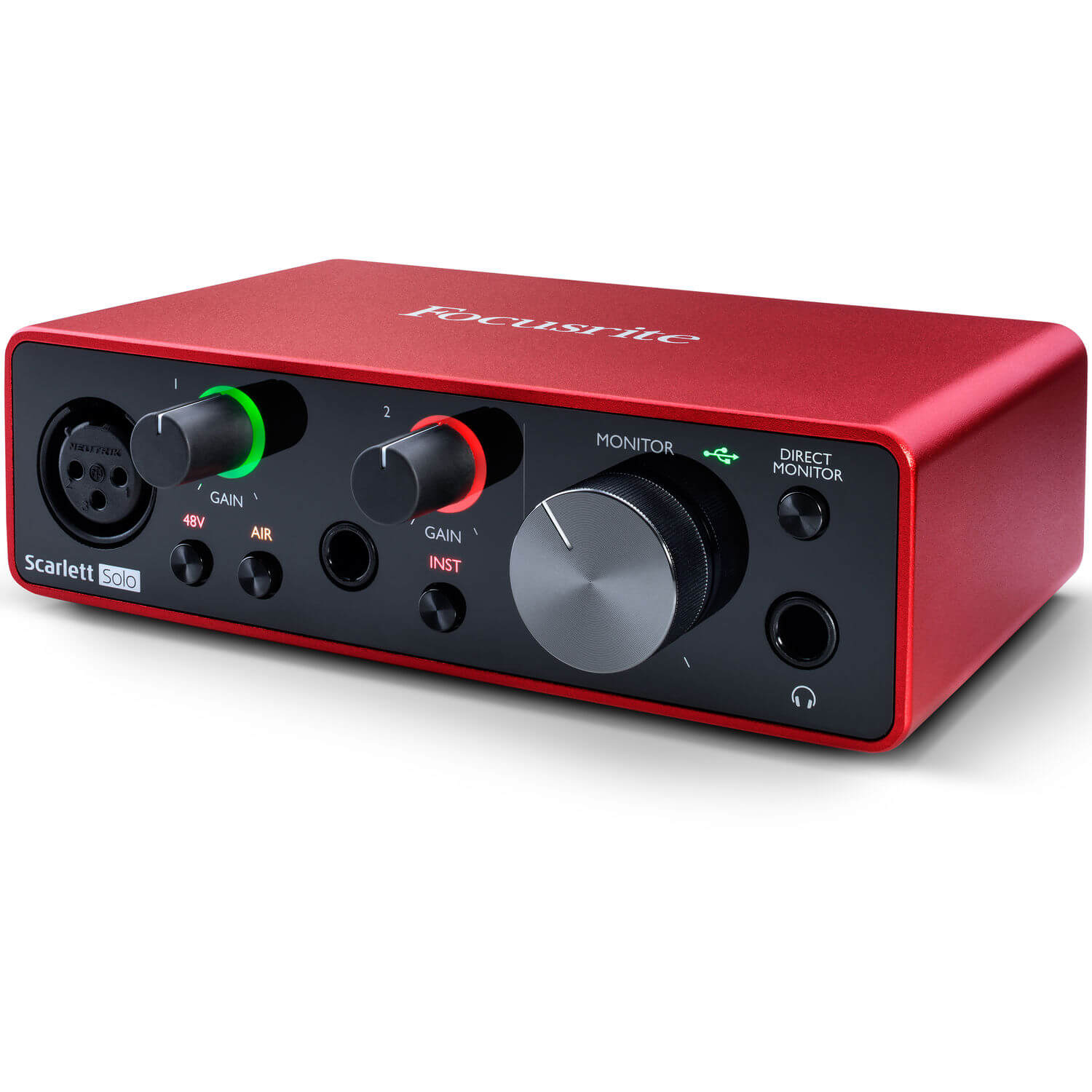 Focusrite Scarlett Solo Studio 2x2 USB Audio Interface with Microphone Headphones 3rd Generation 9