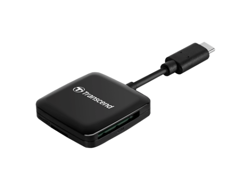 Transcend (TS-RDC3) USB-C Card Reader 3.2 Gen1 for SDHC/SDXC & MicroSDHC/MicroSDXC UHS-I