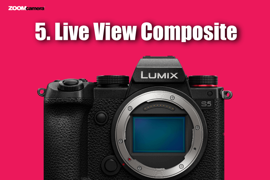 สรุปฟีเจอร์ Panasonic Lumix S5 น่าสนใจ ใช้งานได้จริง 6 ฟีเจอร์ Panasonic Lumix S5 Live View Composite