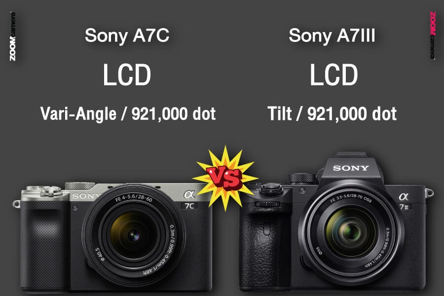 เปรียบเทียบ Sony A7C vs Sony A7III