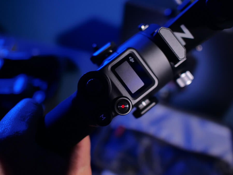 DJI RSC2 OLED display