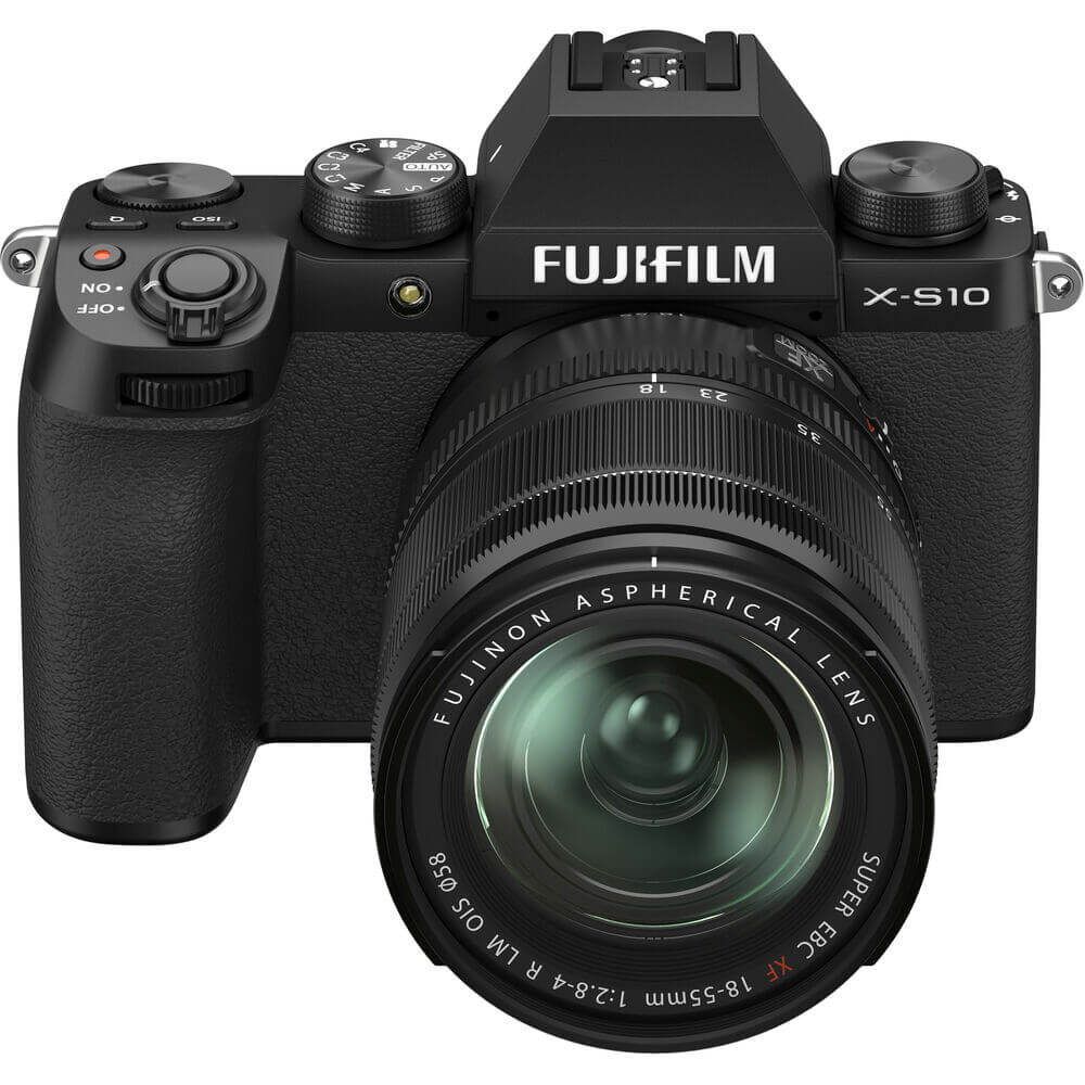 FUJIFILM X-S10 Mirrorless Digital Camera with 18-55mm Lens