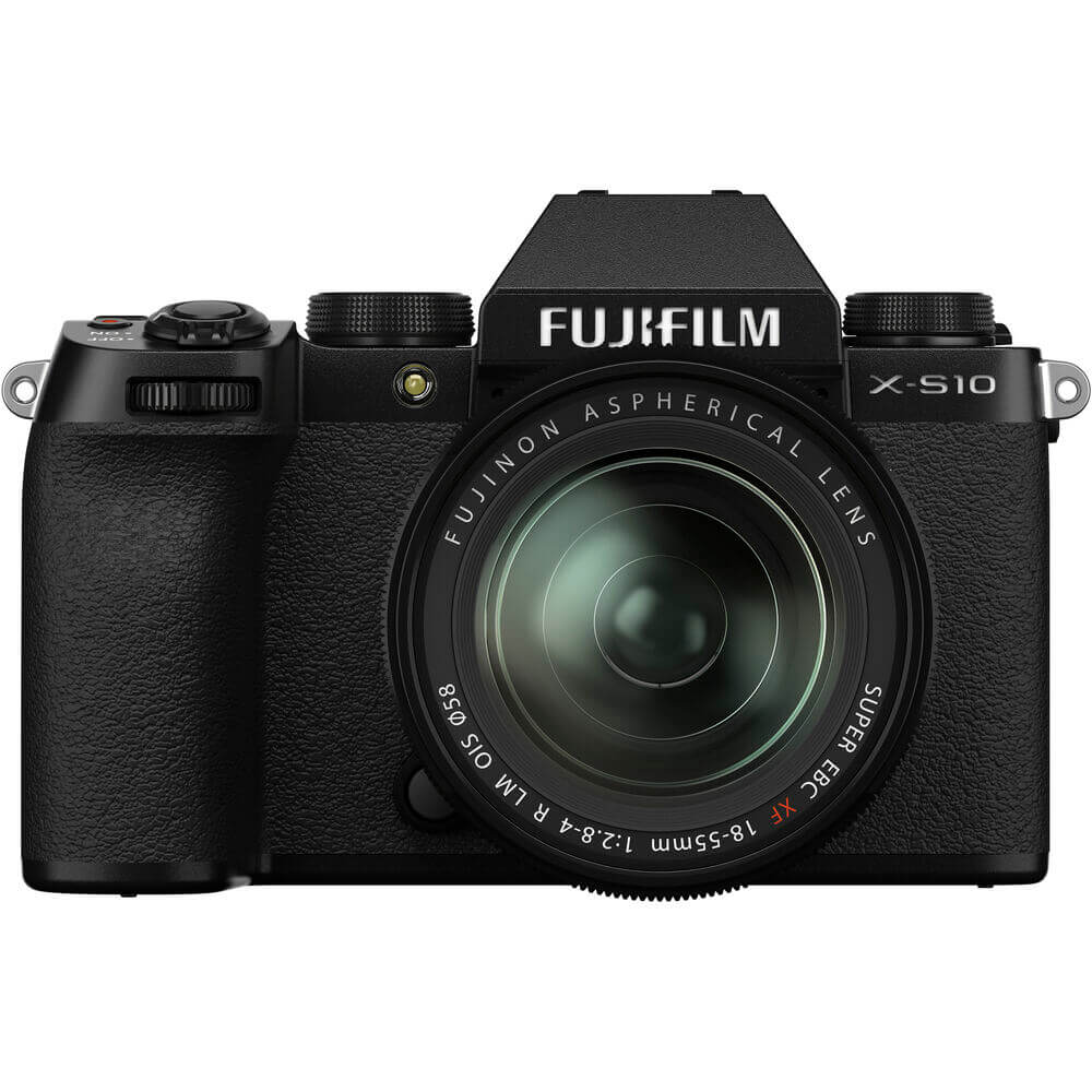 FUJIFILM X-S10 Mirrorless Digital Camera with 18-55mm Lens