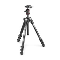 Mamfrotto (MKBFRA4GY-BH) BeFree Color Aluminium Travel Tripod kit Grey