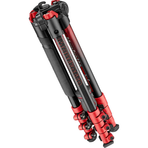 Manfrotto BeFree Color Aluminum Travel Tripod (Red)