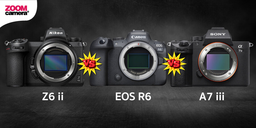 Nikon Z6 II vs Canon EOS R6 vs Sony A7 III