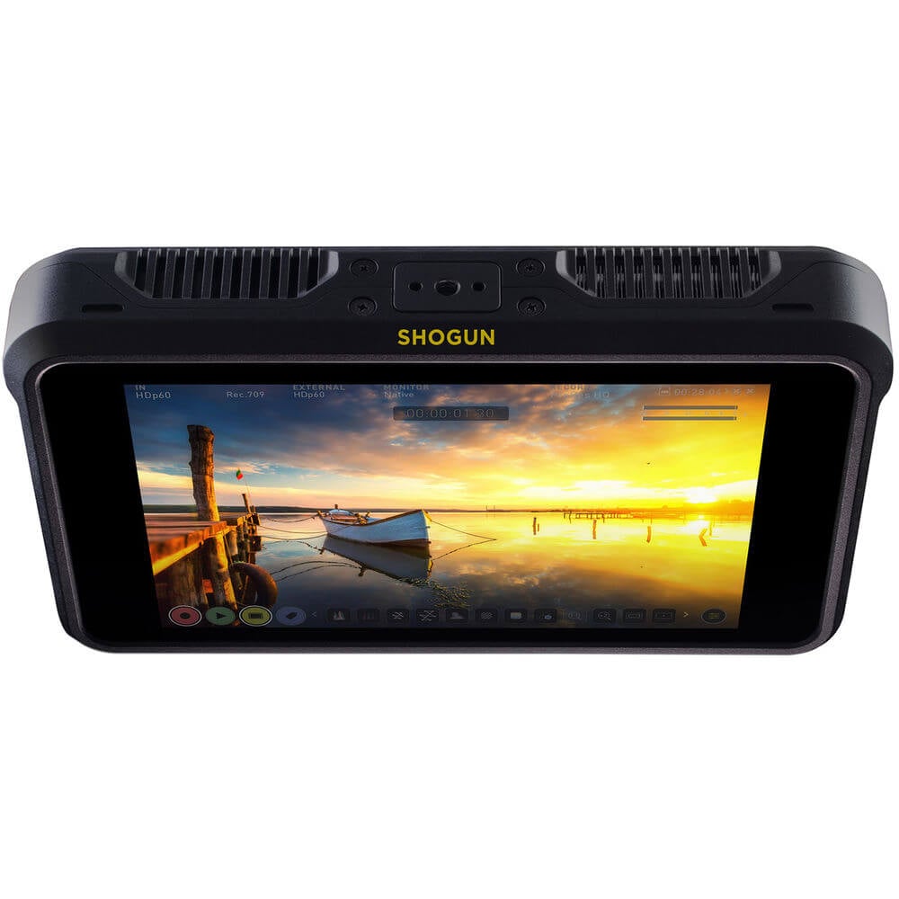 รีวิวจุดเด่น Atomos Shogun 7 จอมอนิเตอร์+สวิตเชอร์+บันทึกวีดีโอ แบบ 3 in 1 เชื่อมต่อกล้อง สูงสุด 4 ตัว ขนาดเล็ก เบา หน้าจอสัมผัส พกพาสะดวก 6 Atomos Shogun 7 HDR Pro/Cinema Monitor-Recorder-Switcher