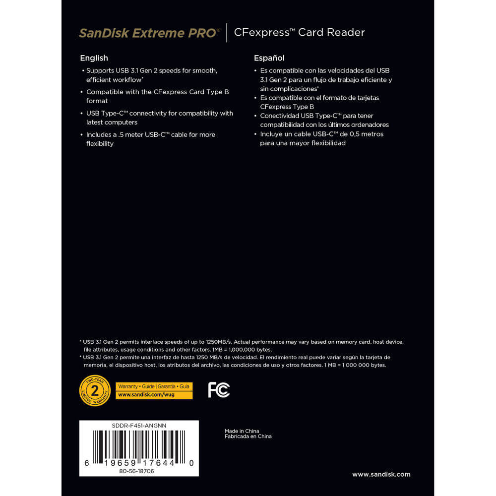 Sandisk extreme pro cfexpress card type b hotsell