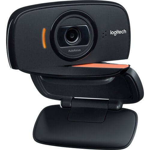 Logitech B525 HD Webcam (1280 x 720) with Built-In Stereo Mics