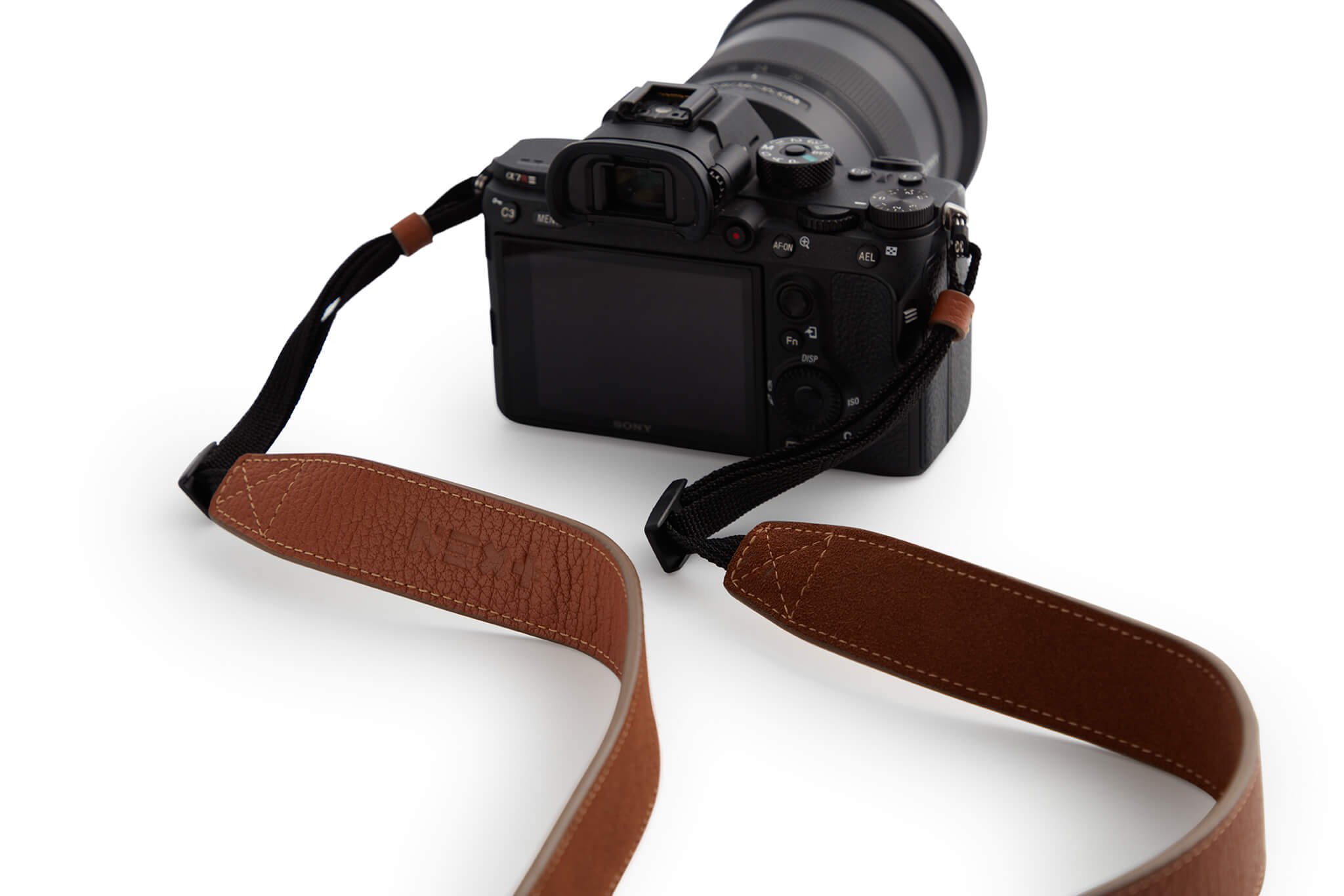 NEXT Neck Strap AVEDON Series Leather & Nylon W: 3cm /L: 100-120cm 19 20190123 AVE02 006