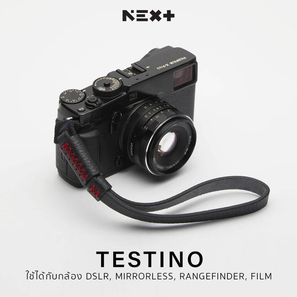 NEX+ Hand Strap TESTINO Series Leather W: 1.3cm /L: 15cm
