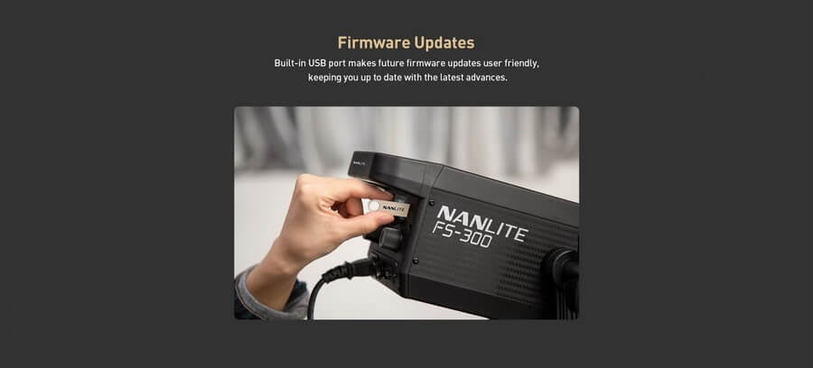 Nanlite FS-300 Bowen Mount Studio Light Head 350W/5600K (ประกันศูนย์) 19 Nanlite FS 300 AC LED Monolight p9