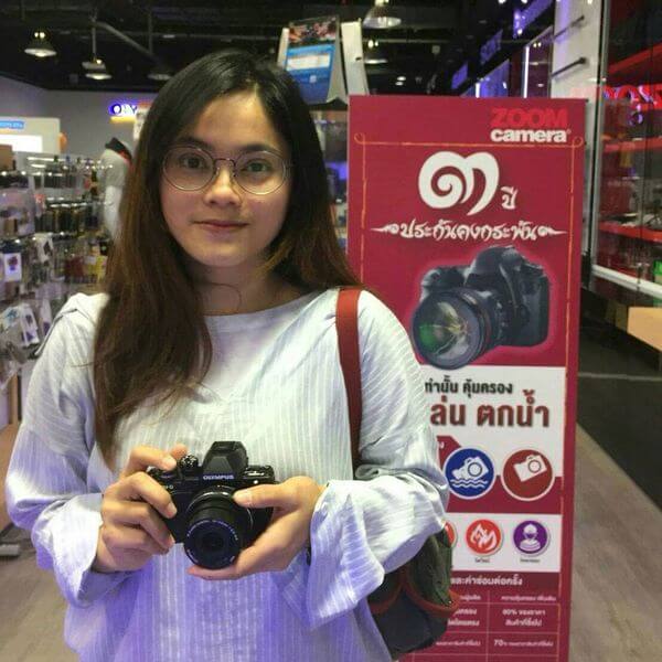 กล้องตกแตก เลนส์ตกหล่น ตกน้ำ เจออุบัติเหตุ ไม่ต้องกลัว แก้ด้วยประกันกล้องคงกระพัน 3 ปี 8 ประกันคงกระพัน ลูกค้าเคสแรก