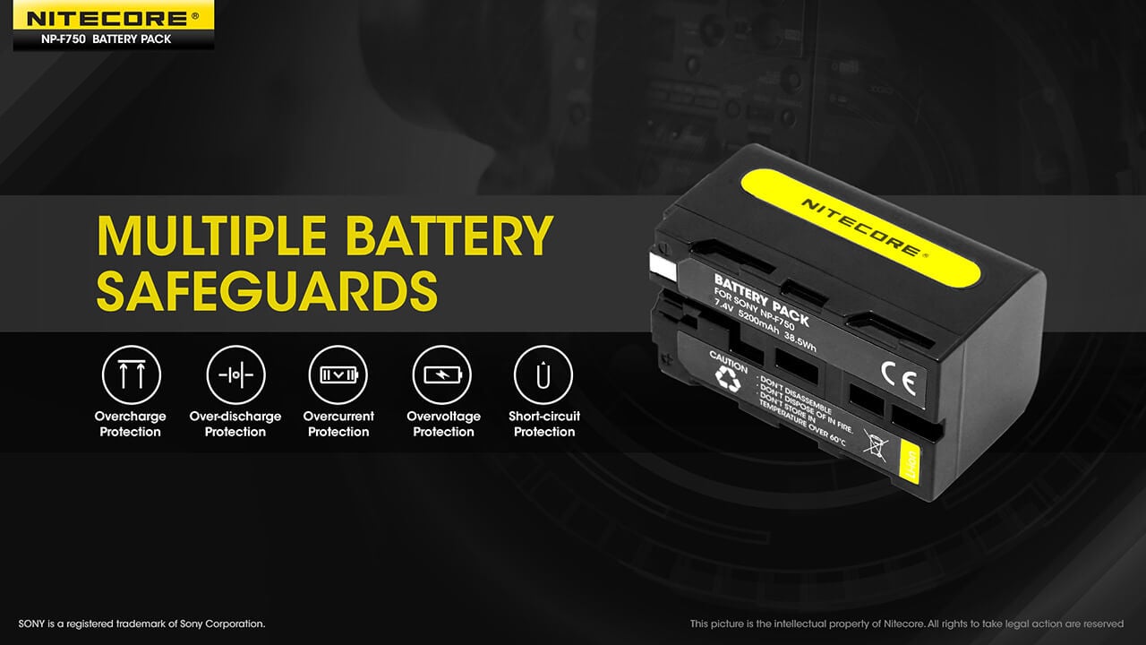 Nitecore Battery NP-F750