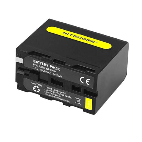 Nitecore Battery NP-F970 7,800mAh 7.2V for Sony Video Cameras