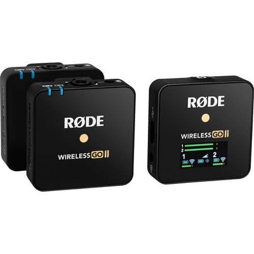 Rode Wireless GO II 2-Person Compact Digital Wireless Microphone SystemRecorder (ประกันศูนย์ 2 ปี) 2 Rode Wireless GO II Digital Wireless Microphone