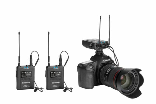 Saramonic UwMic12-TH Kit 2 ไมค์ไร้สาย UHF Wireless Microphone