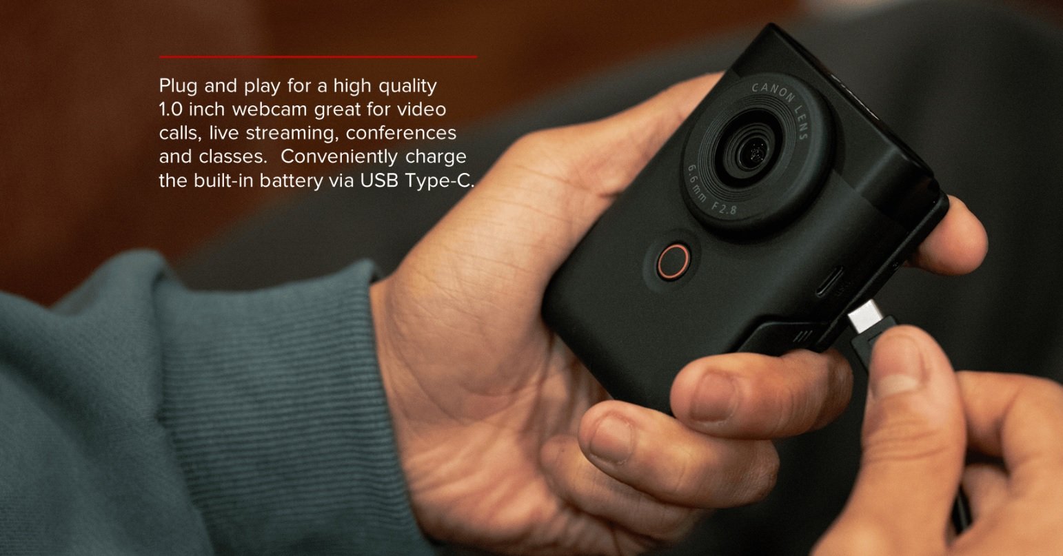 Canon PowerShot V10 Vlog Camera for Content Creators