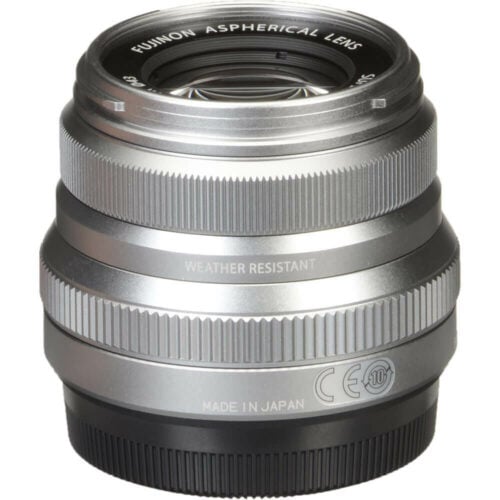 FUJIFILM XF 35mm f/2 R WR Lens Silver