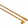 Tether Tools CUC33R15 TetherPro USB Type-C Male to Micro-USB 3.0 Type B Male Cable (15', Orange, Right-Angle) 7 TetherPro CUC33R15-ORG High-Visibility USB-C to 3.0 Micro-B Right Angle Cable 15'' (4.6m) - Orange