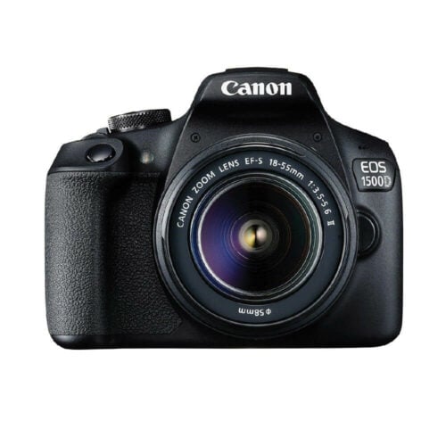 Canon DSLR Camera EOS 1500D Black Bundled 18-55mm