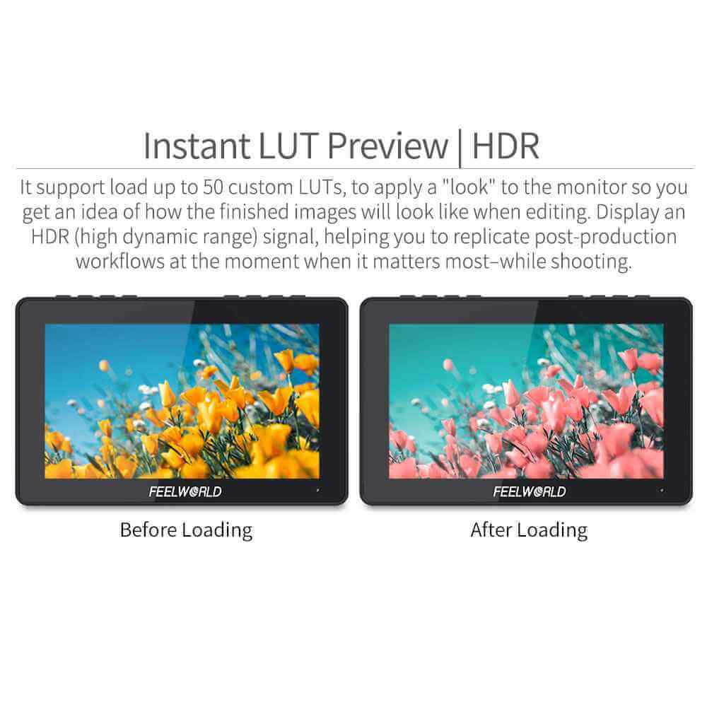 FeelWorld LUT7 PRO 7 Ultrabright HDMI Field Monitor