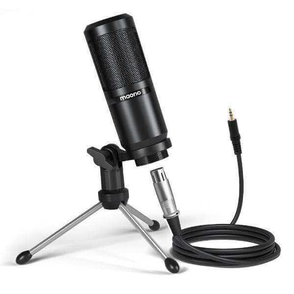 Maono AU-PM360TR Recording Microphone kit with XLR-to-3.5mm Cable (ประกันศูนย์) 25 MAONO AU-PM360TR Recording Microphone kit with XLR-to-3.5mm Cable