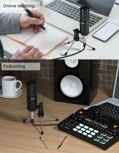 MAONO AU-PM360TR Recording Microphone kit with XLR-to-3.5mm Cable