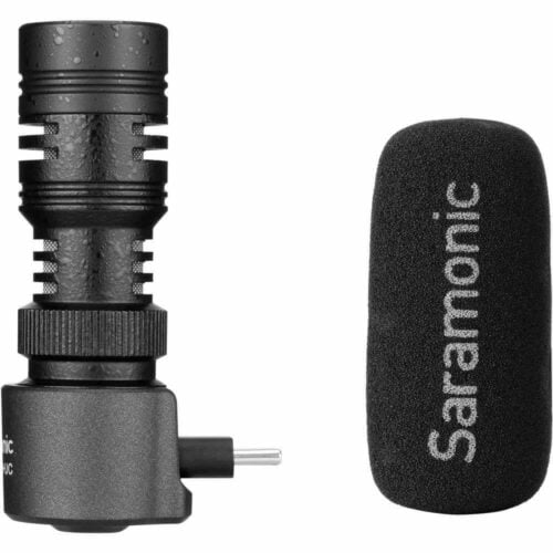 Saramonic SmartMic+ UC Compact Directional Microphone with USB Type-C Plug for Android Mobile Devices