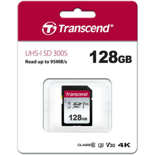 Transcend 128GB 300S UHS-I SDXC Memory Card
