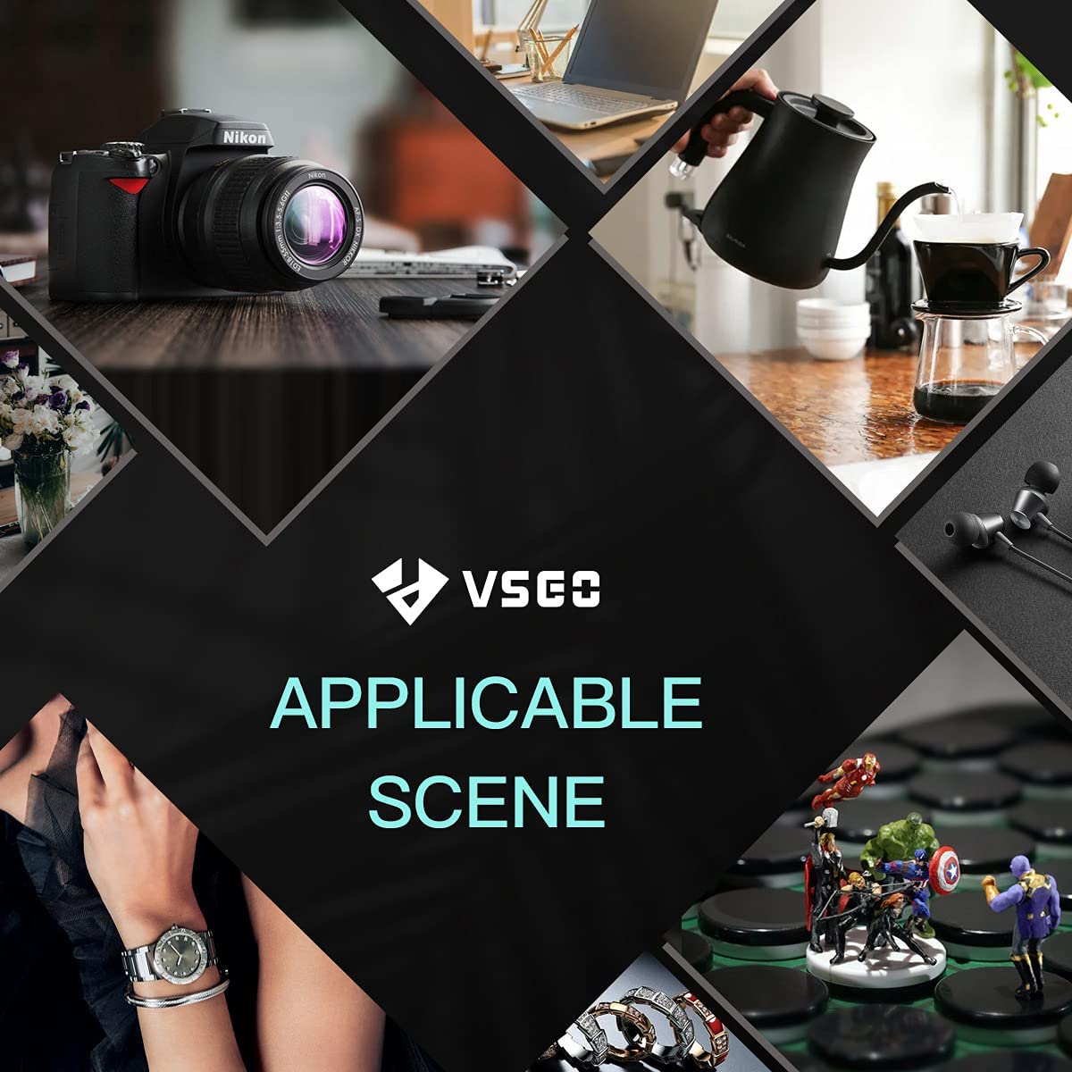 VSGO Professional Tumbler Air Blower V B01E ลูกลมยางทำความสะอาดกล้อง 8