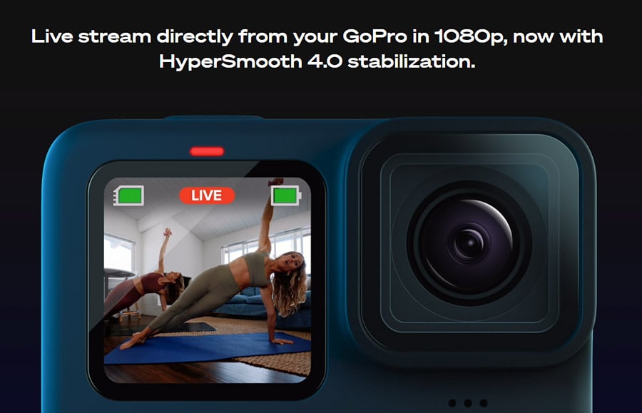 รีวิว Gopro Hero 10 Black ชิพตัวใหม่ GP2 เร็ว แรง อึดกว่าเดิม ถ่ายวีดีโอ 5.3K 60fps มีจอหน้า เอาไปถ่าย Vlog ทำ Live streaming ได้สบาย 15 gopro hero10 black live streaming