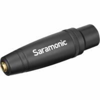 Saramonic C-XLR+ 3.5mm TRS Female to XLR Male Adapter with Phantom Power Converter