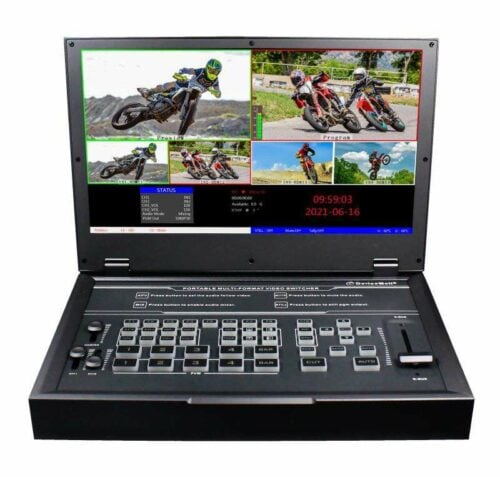 DeviceWell HDS9325 11.6" 5-CH Portable Video Switcher with High-Definition Monitor Screen Integrated Design (ประกันศูนย์) 2 DeviceWell HDS9325 11.6 5-CH Portable Video Switcher