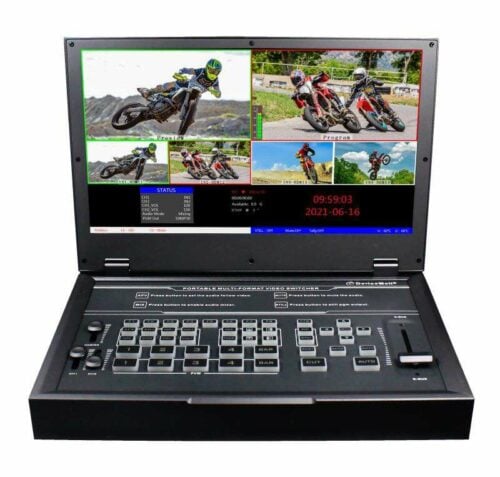 DeviceWell HDS9325 11.6 5-CH Portable Video Switcher