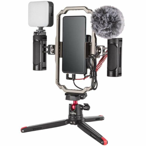 SmallRig 3384 Professional Smartphone Video Rig Kit for VloggingLive Streaming