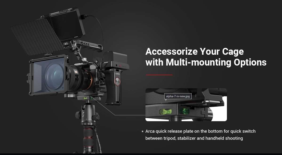 SmallRig 3667 Full Camera Cage for Sony a7 IV, a7S III, and a1