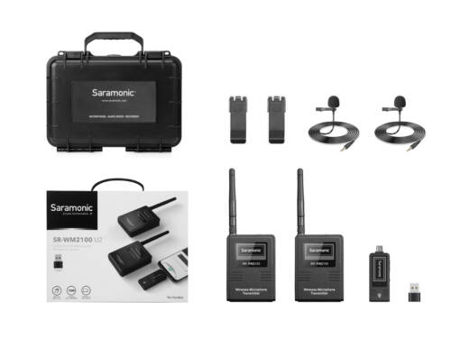 Saramonic SR-WM2100 2-Person Camera-Mount Digital Wireless Microphone