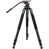 Miliboo MTT701B Carbon Fiber Portable Tripod Kit with Fluid Head