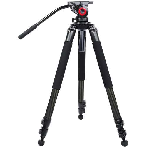 Miliboo MTT701B Carbon Fiber Portable Tripod Kit with Fluid Head (ประกันศูนย์) 1 Miliboo MTT701B Carbon Fiber Portable Tripod Kit with Fluid Head