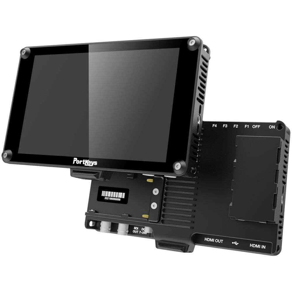 PORTKEYS HS7T II 7" High-Bright 4K HDMI/3G-SDI Monitor with Metal Housing (ประกันศูนย์) 1 PORTKEYS HS7T II 7" High-Bright 4K HDMI/3G-SDI Monitor with Metal Housing